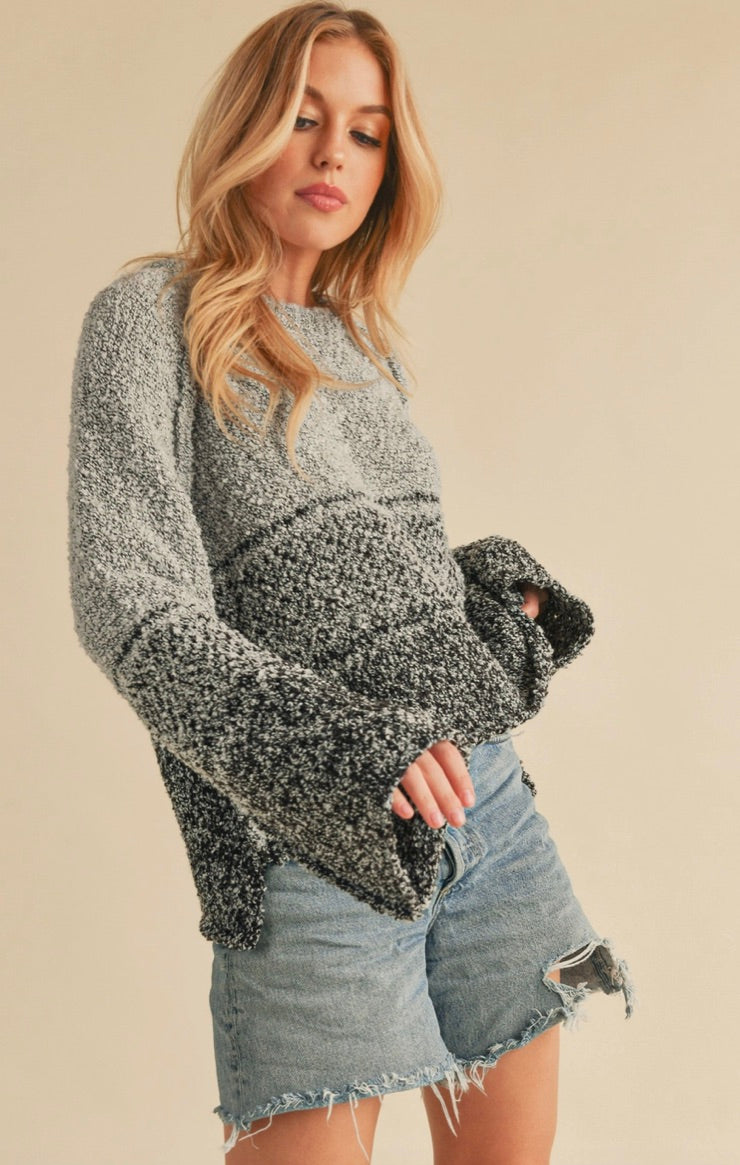 Fraya Ombre Sweater 2 Gray