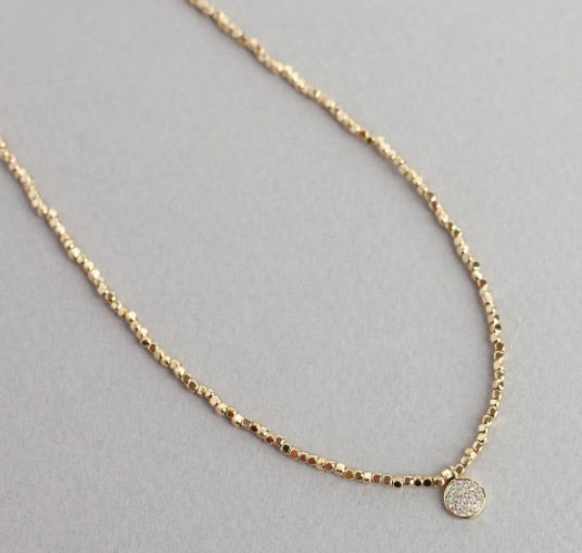 Bitsy Necklace-Gold