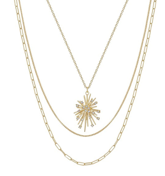 Cope Necklace Gold