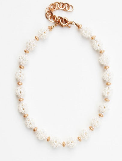 CEDAR GOLD PEARL NECKLACE