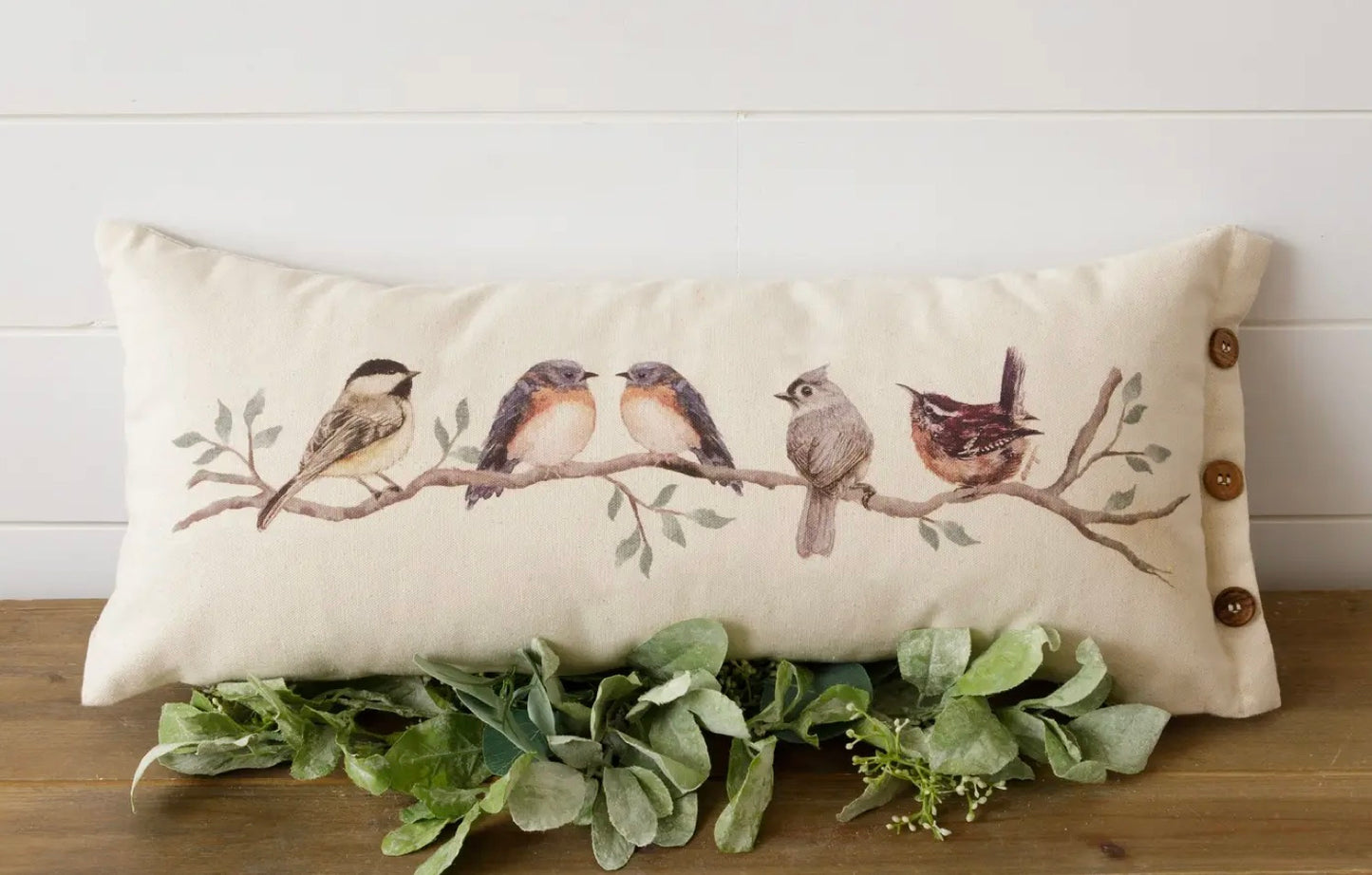 Pillow - Birds On Branch