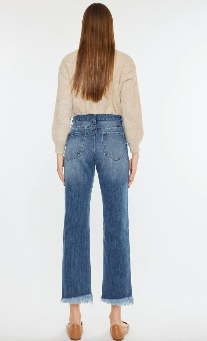 Ronnie Straight Leg Medium Wash Jeans