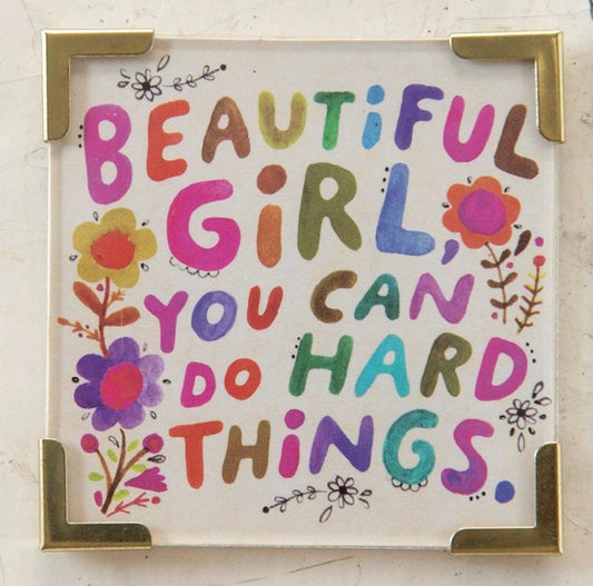 Corner Magnet Beautiful Girl