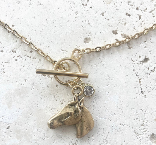 Horse Necklace Equestrian