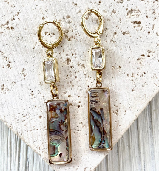 Shell Earrings Abalone Earring