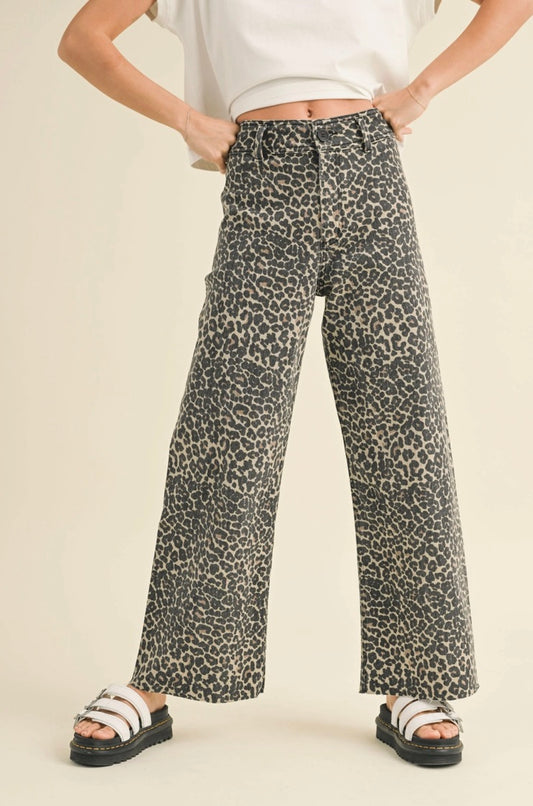 Leopard Print Pants