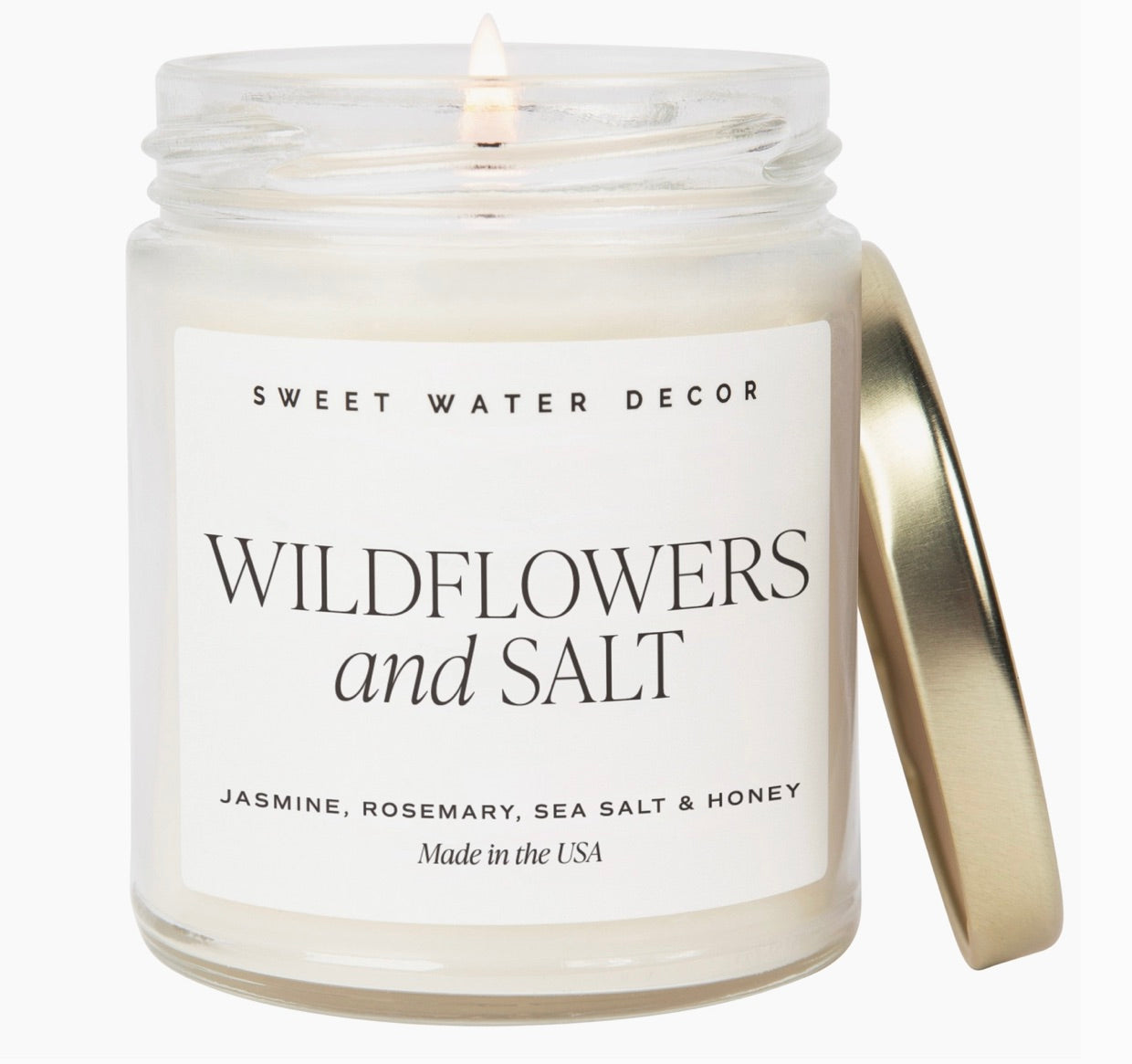 Wildflowers and Salt 9 oz Soy Candle