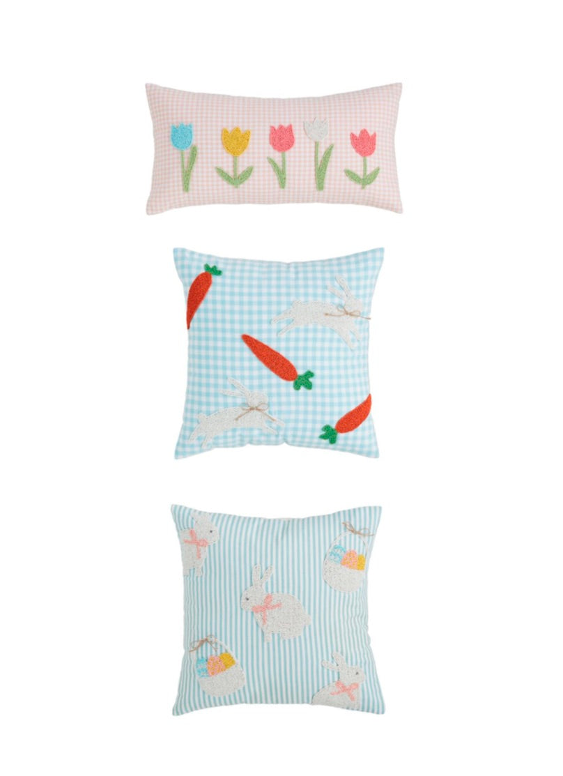 Tulip Easter Pillow