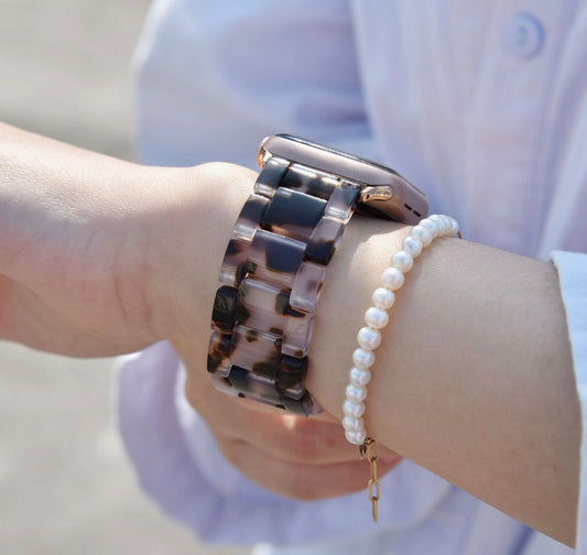 Resin Bracelet Light Weight Bands For Apple Watch-Leo