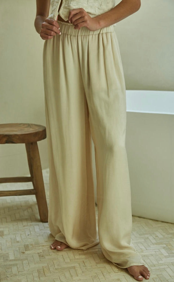 Zahara Pants-Ivory