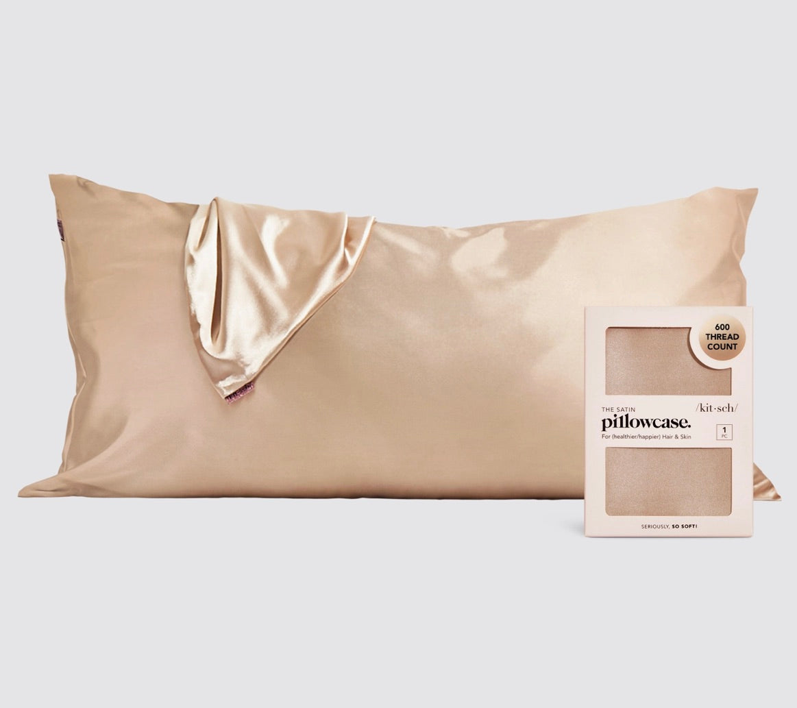 Satin Pillowcase King - Champagne