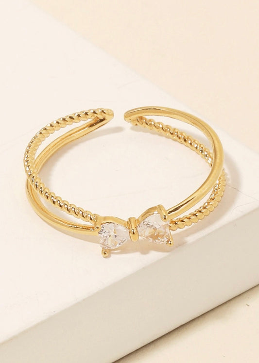 Ribbon Bow Ring