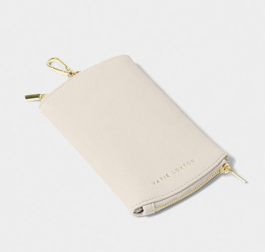 KL Clip On Sunglasses Case-Off White