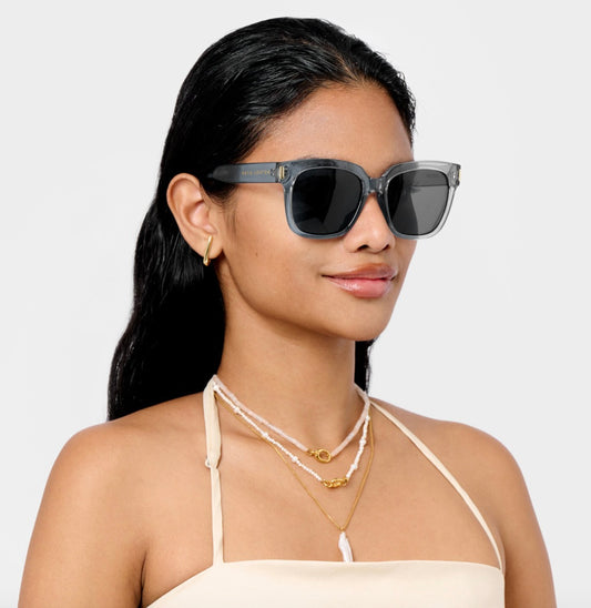 Katie Loxton ROMA SUNGLASSES-Blue Transparent