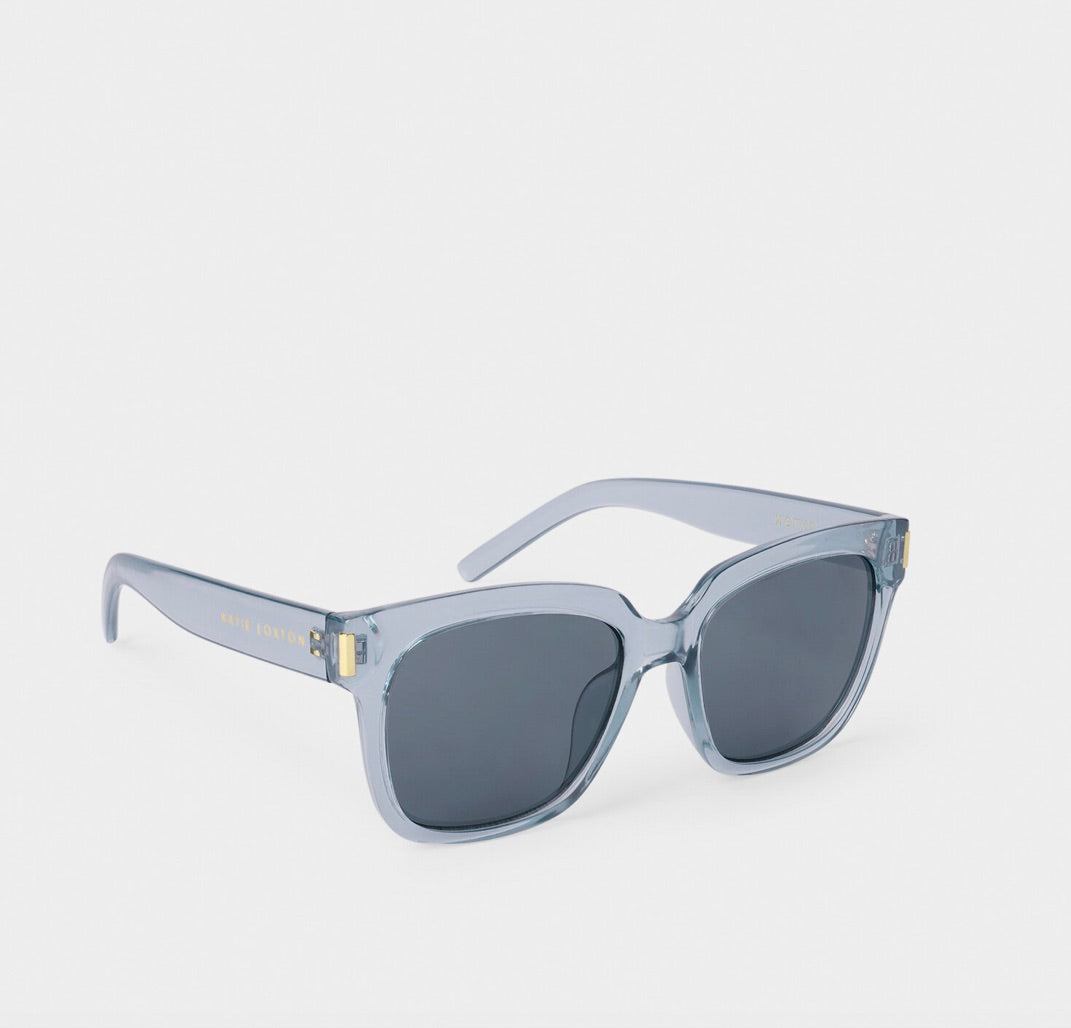 Katie Loxton ROMA SUNGLASSES-Blue Transparent