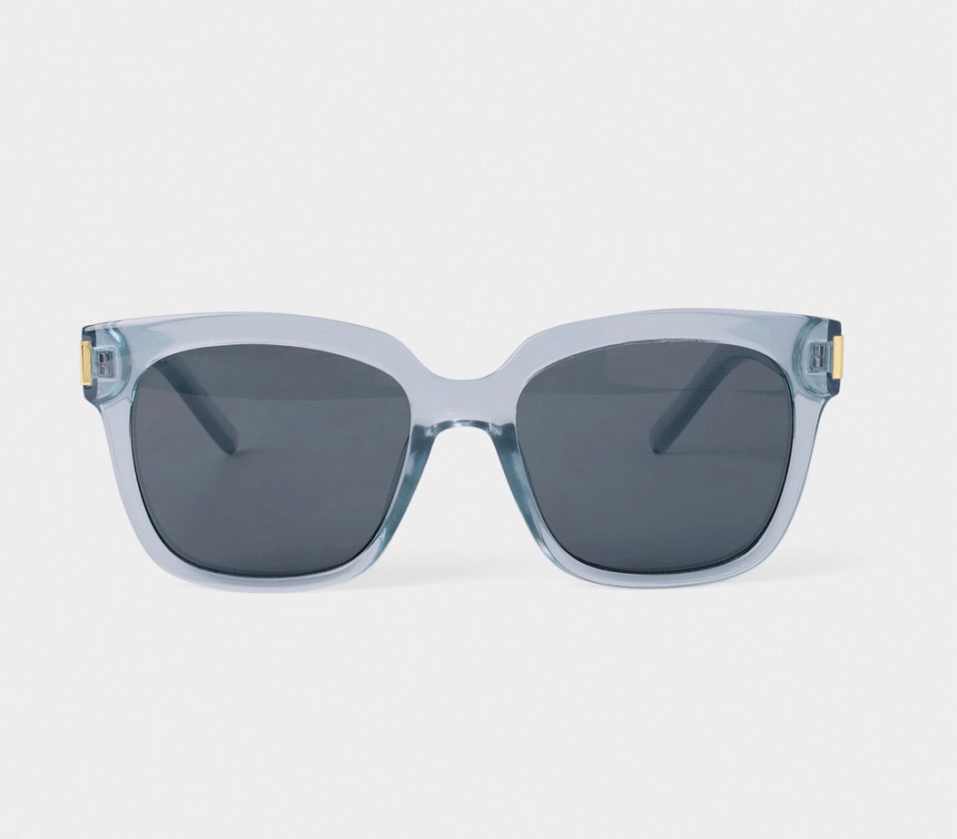 Katie Loxton ROMA SUNGLASSES-Blue Transparent