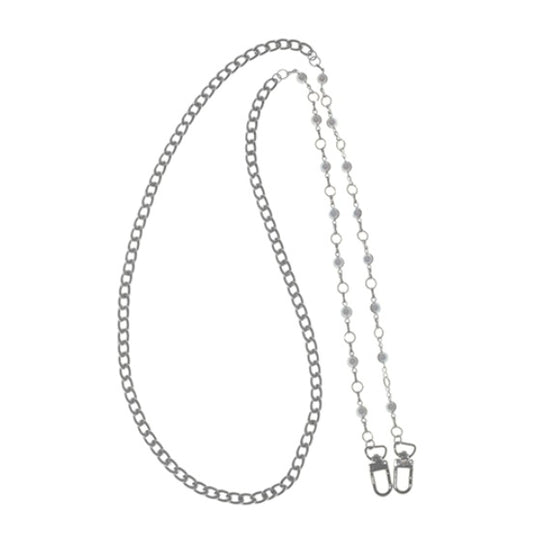 Crossbody - Pearl Link White