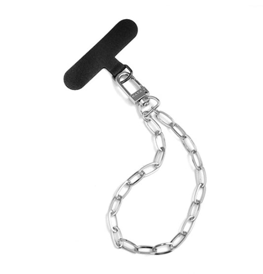 Maya J PAPERCLIP LINK WRISTLET WHITE