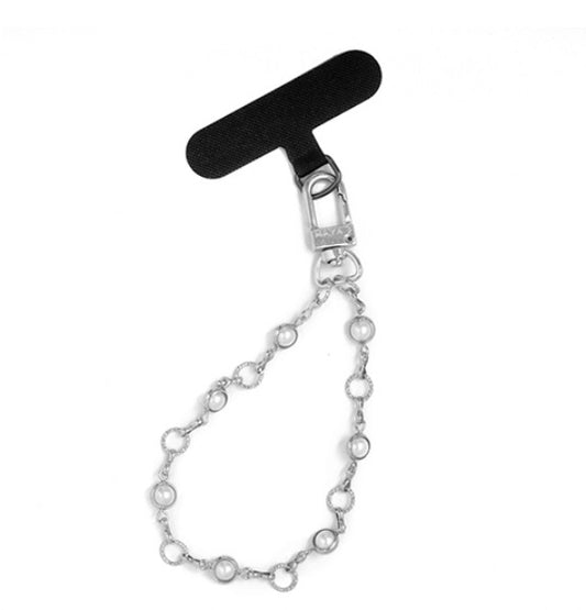 Maya J PEARL LINK WRISTLET WHITE