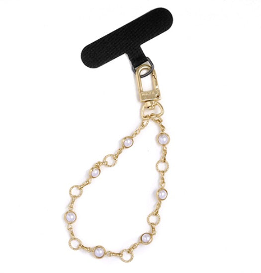 Maya J PEARL LINK WRISTLET YELLOW
