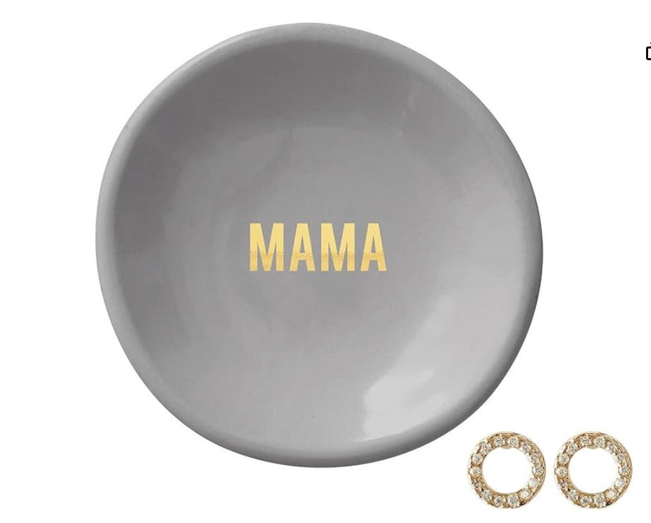 Earrings & Tray-Mama