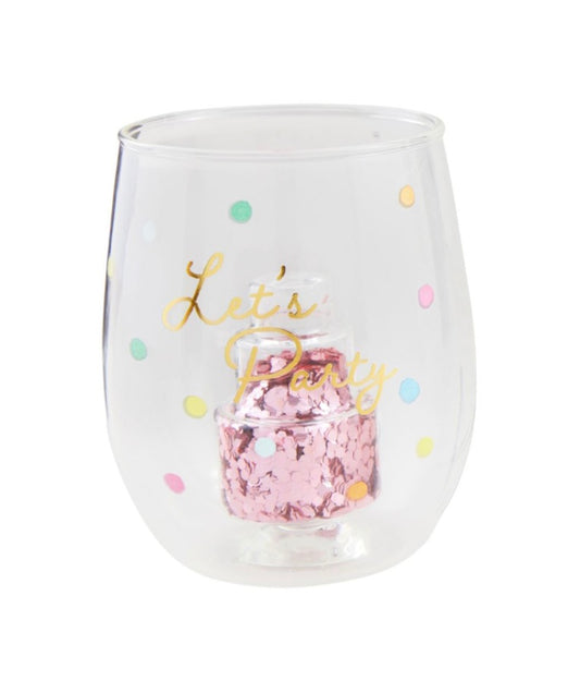 PARTY ICON BIRTHDAY GLASS