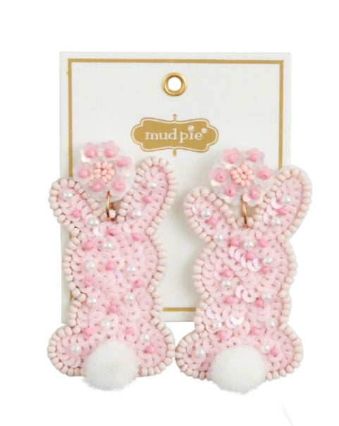 EASTER BEADED EARRINGS-PK