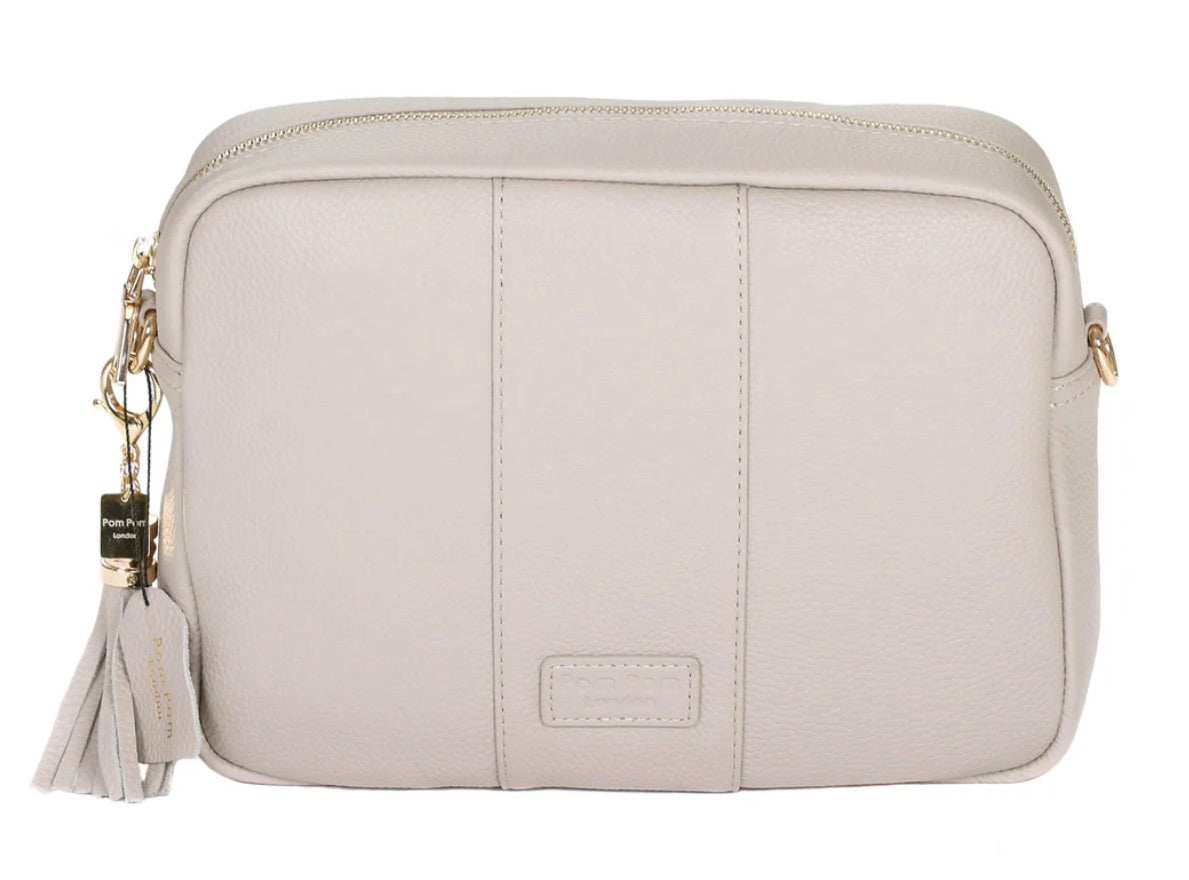 Pom Pom London City Plus Bag-Oatmeal