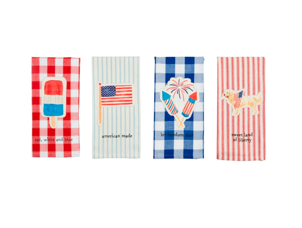 FLAG PATCH AMERICANA TOWEL