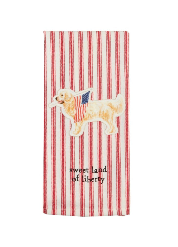 DOG PATCH AMERICANA TOWEL