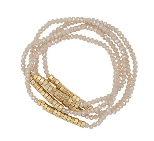 Inez Pink Bracelets