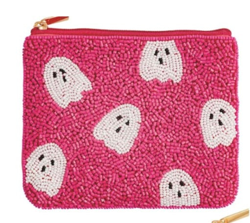 HALLOWEEN BEADED CASE-GHOST