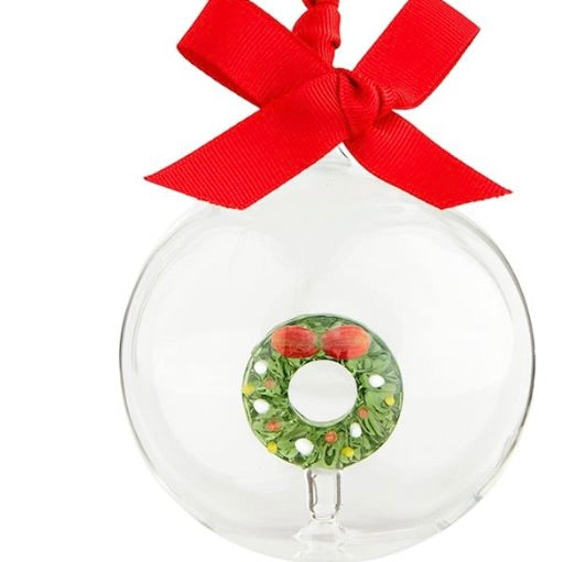 WREATH ICON XMAS ORNAMENT