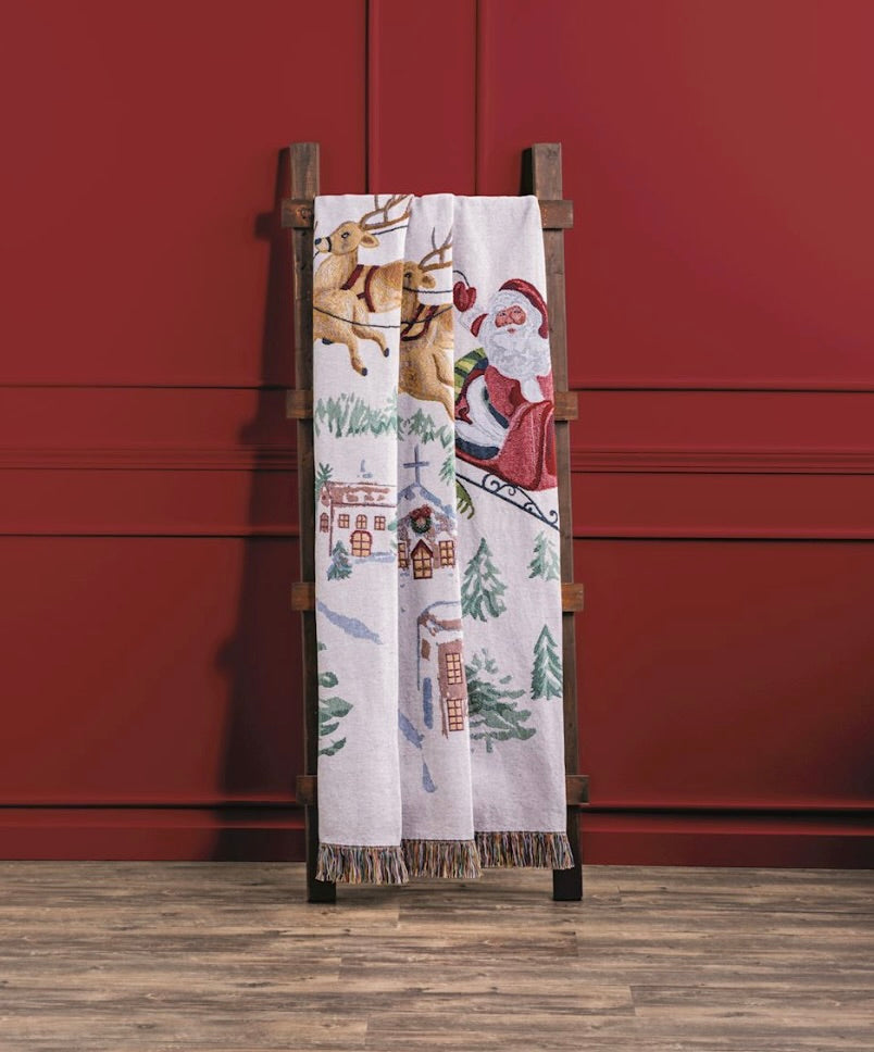 CLASSIC XMAS JACQUARD BLANKET