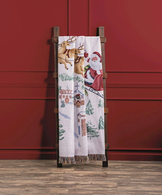 CLASSIC XMAS JACQUARD BLANKET