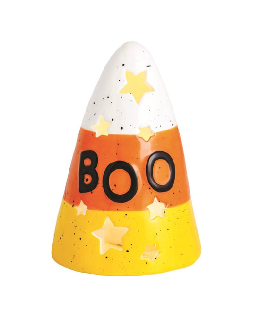 CANDY CORN VOTIVE HOLDER
