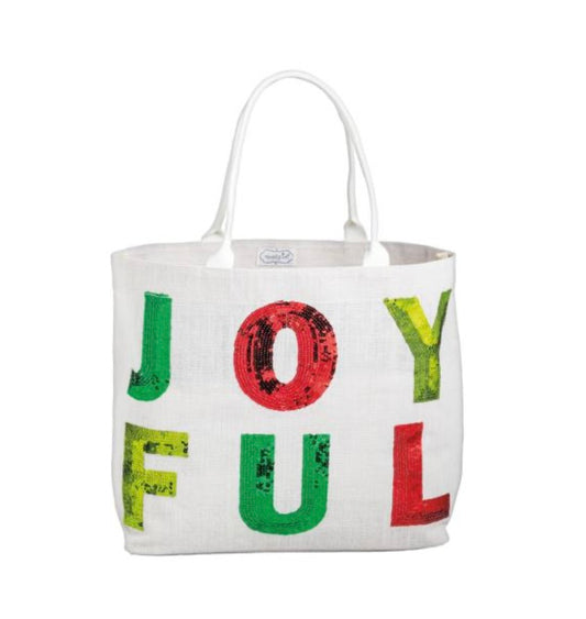 JOYFUL HOLIDAY SPARKLE TOTE