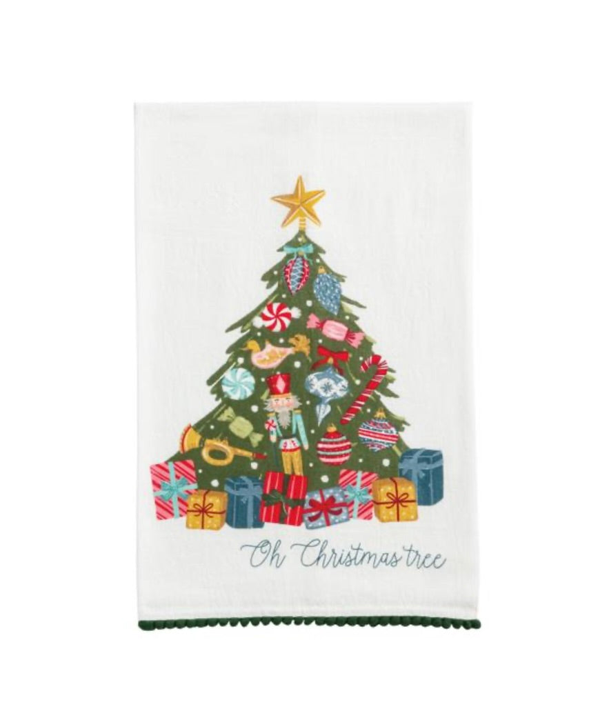 TREE XMAS PRINTED TOWEL