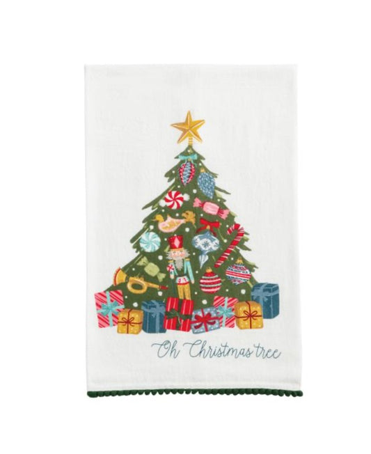 TREE XMAS PRINTED TOWEL