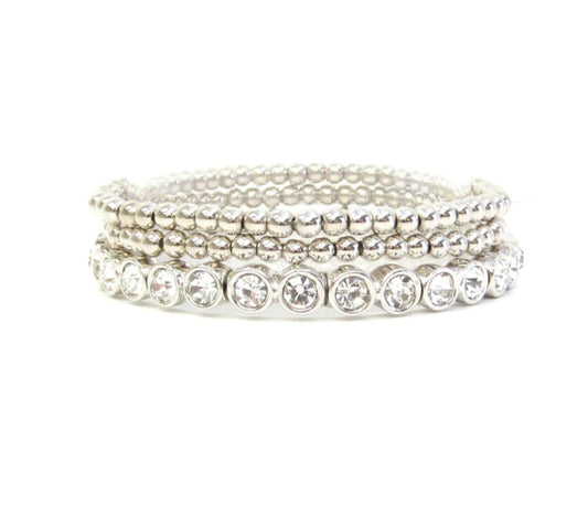 Logan Silver Bracelets