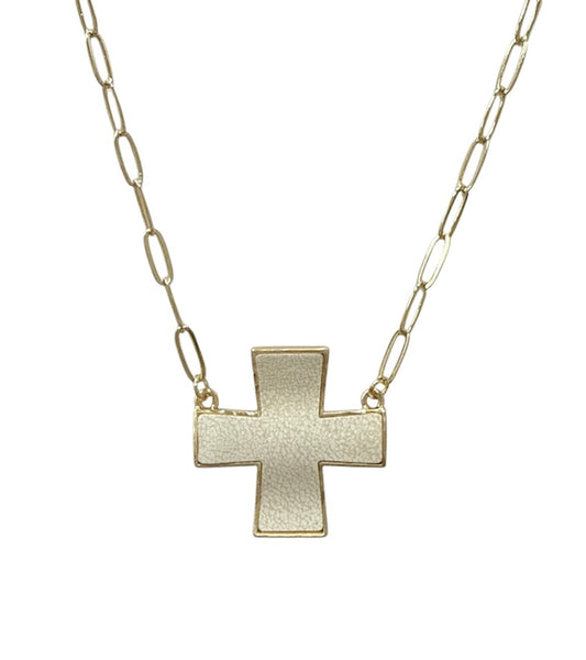 Biz White Necklace