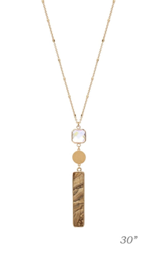 Collins Jasper Necklace