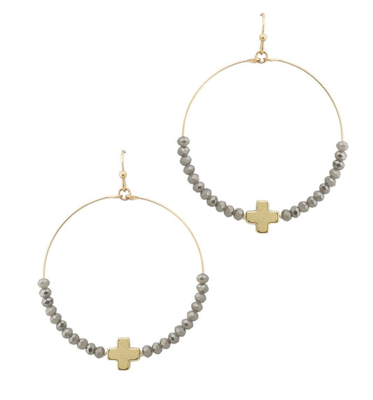 Oakley Gray Earrings