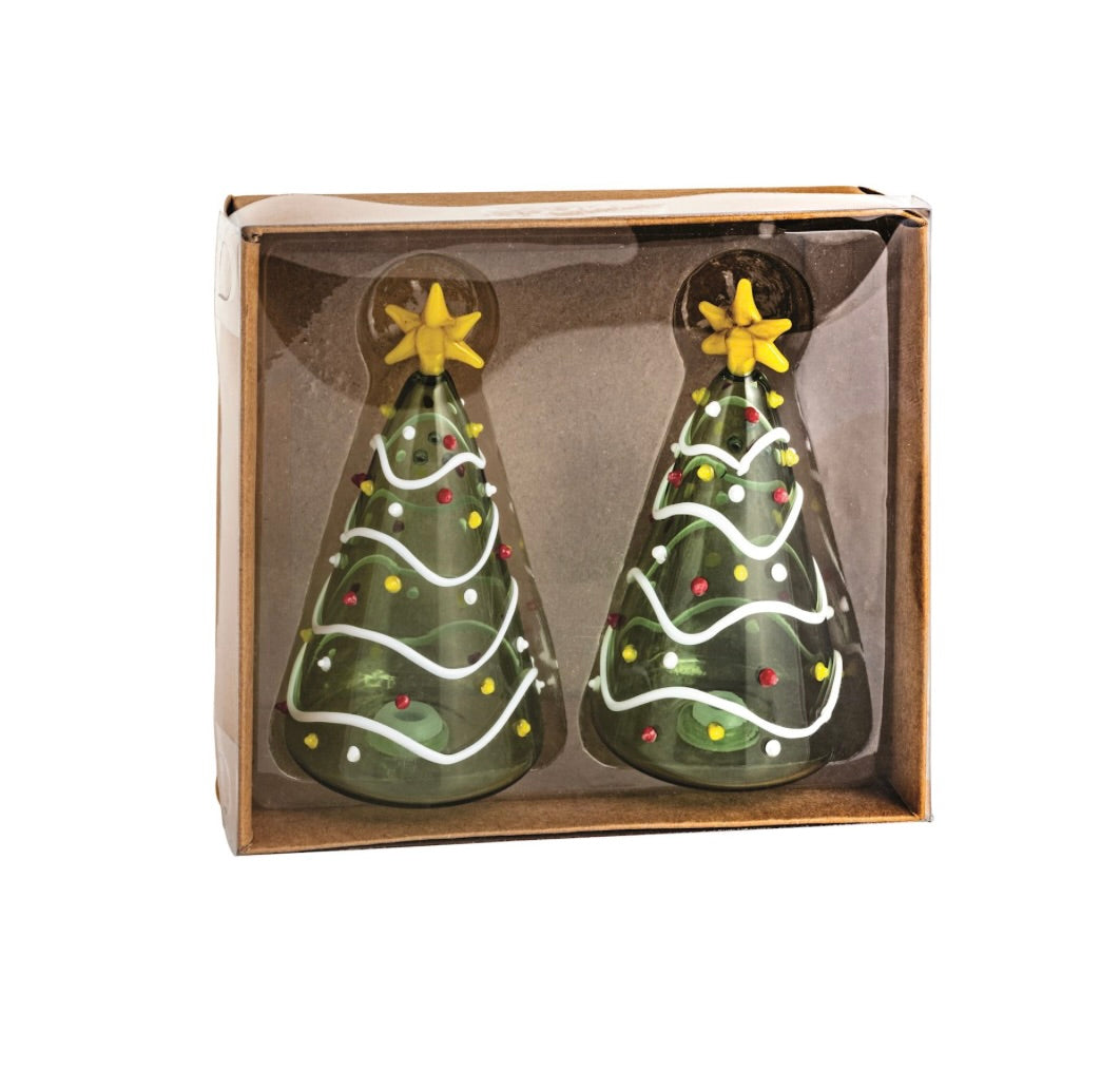 CHRISTMAS TREE SHAKER SET