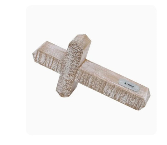 Love 3-D Sitter Cross