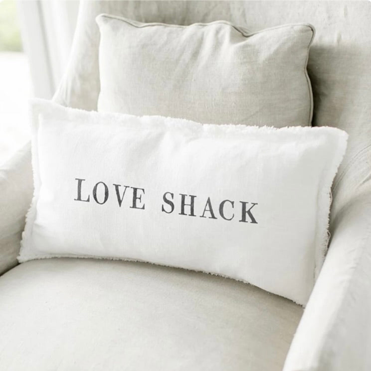 Love Shack Lumbar Pillow