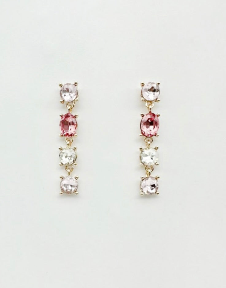 NOW PINK MULTI EARRINGS