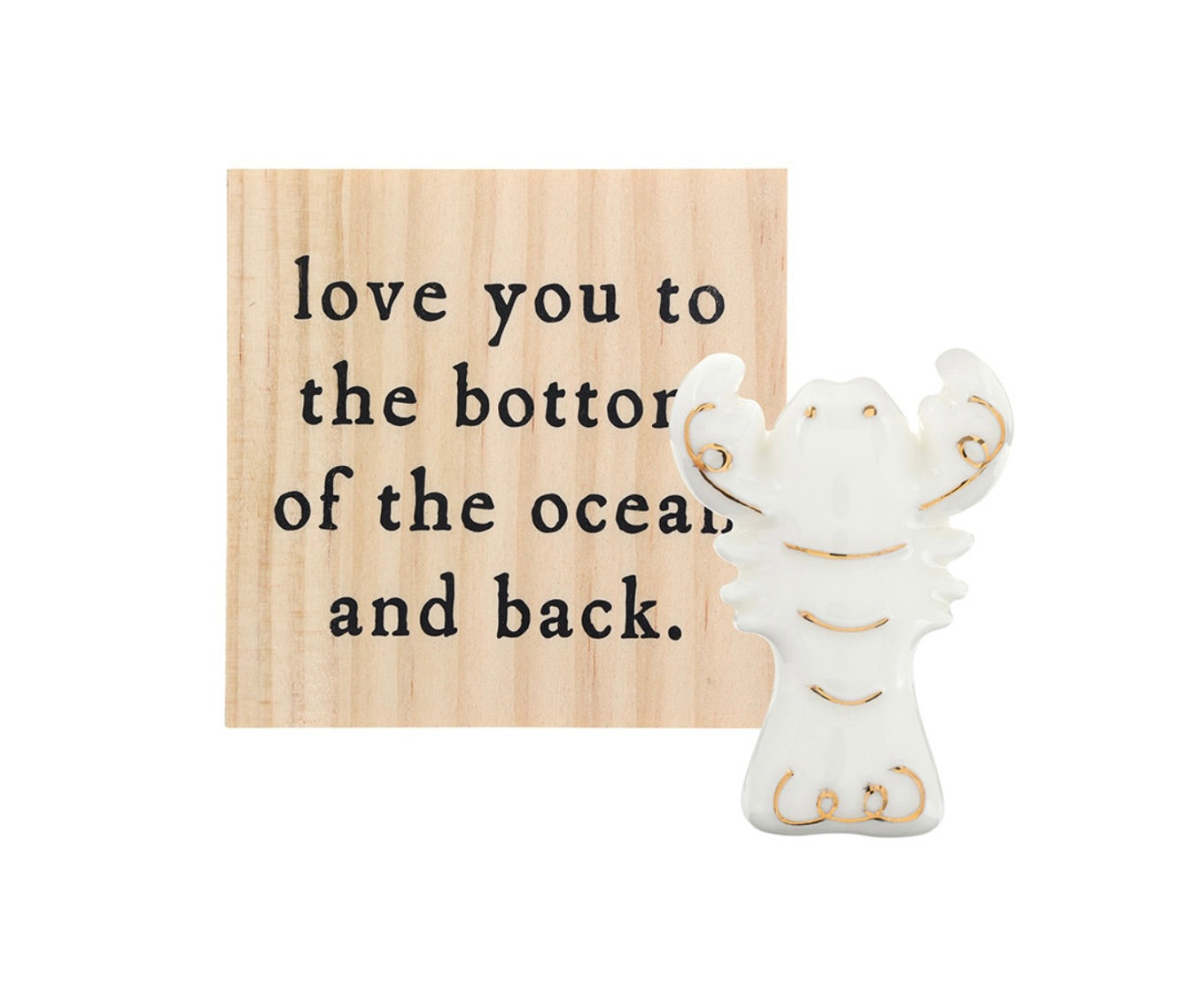 Ceramic Keepsake Figurine - Lobster