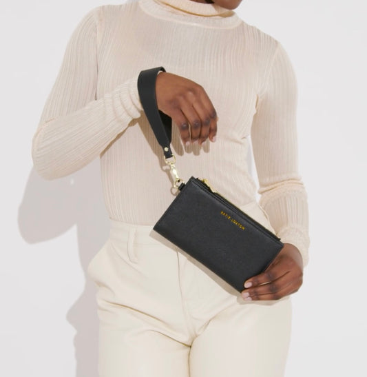 Katie Loxton Zana Wristlet Black