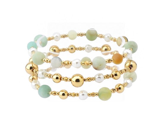 Greta Amazonite Bracelets
